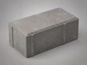 Тротуарная плитка ЭДД 1,10 цвет серый