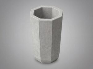 Урна бетонная У8